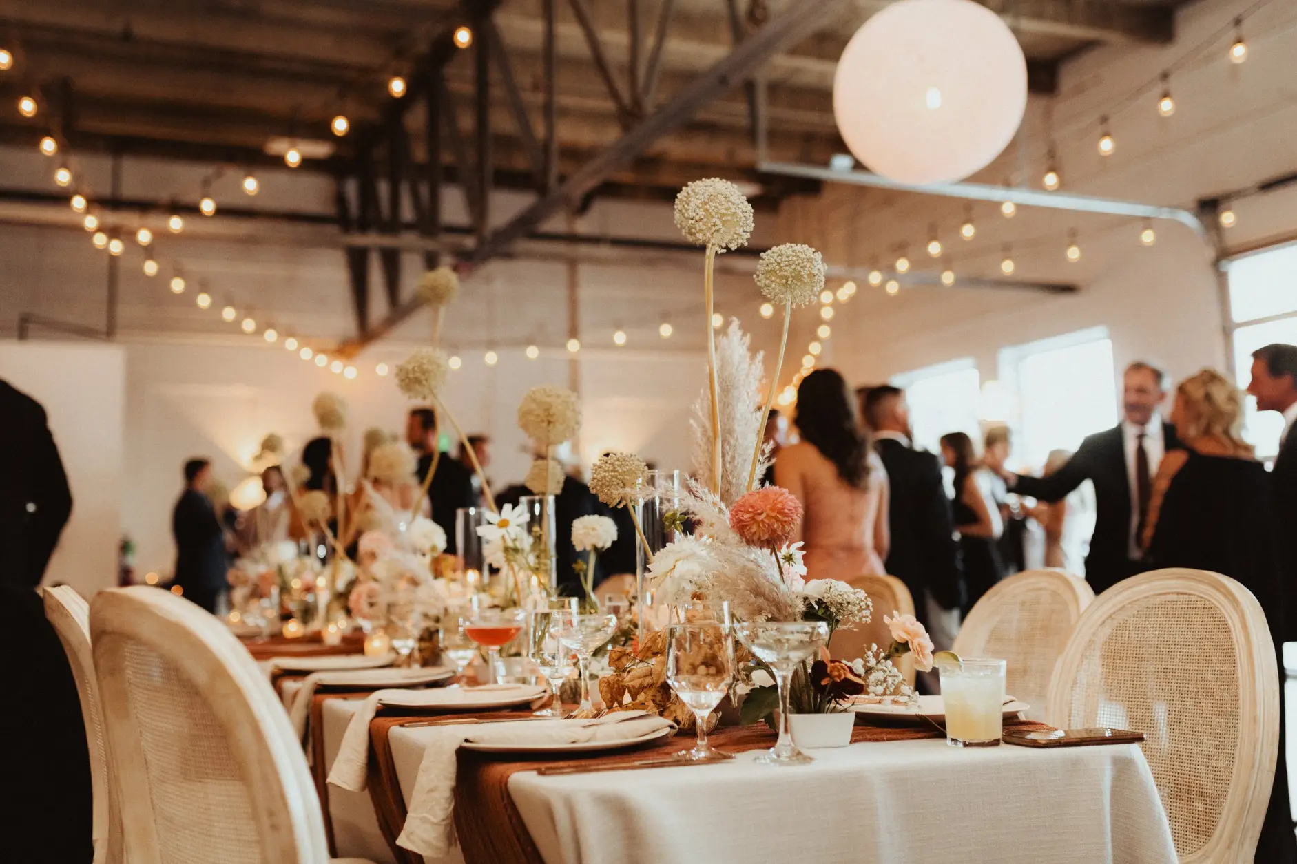 bistro lighting at clay venues